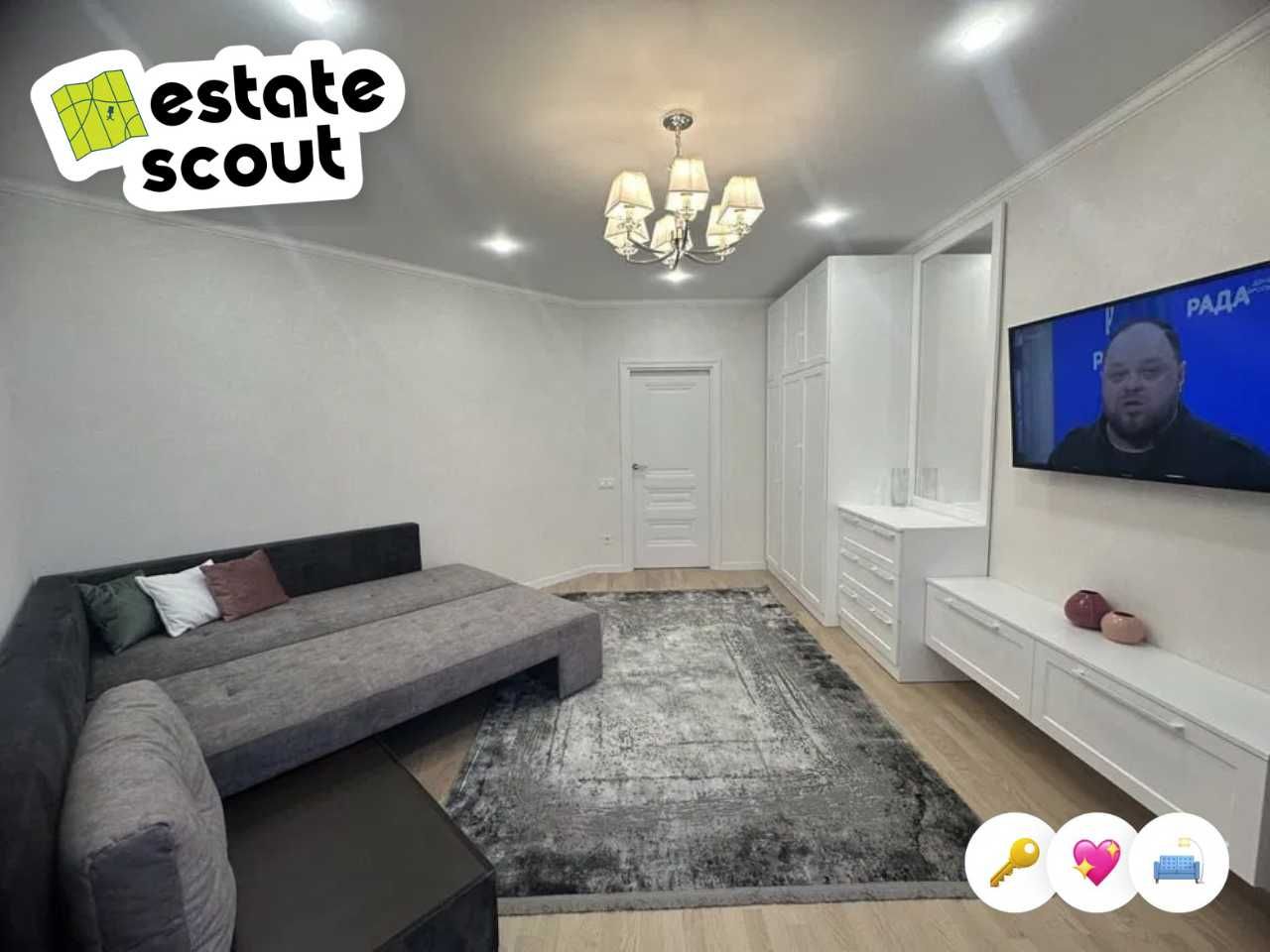 1-bedroom apartment in new building, Pervotsvit Complex, Vuletska Street