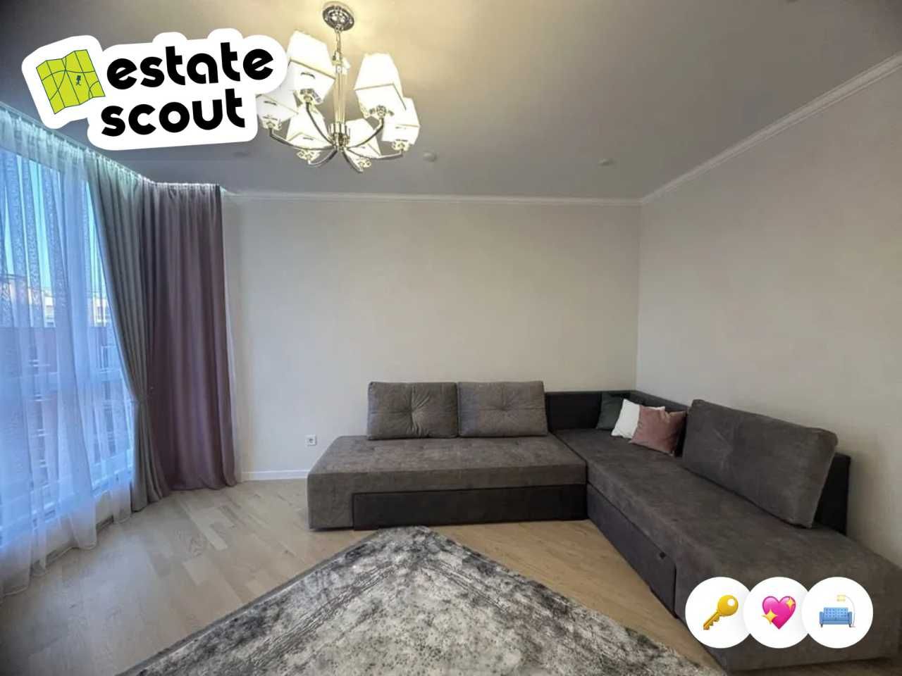 1-bedroom apartment in new building, Pervotsvit Complex, Vuletska Street