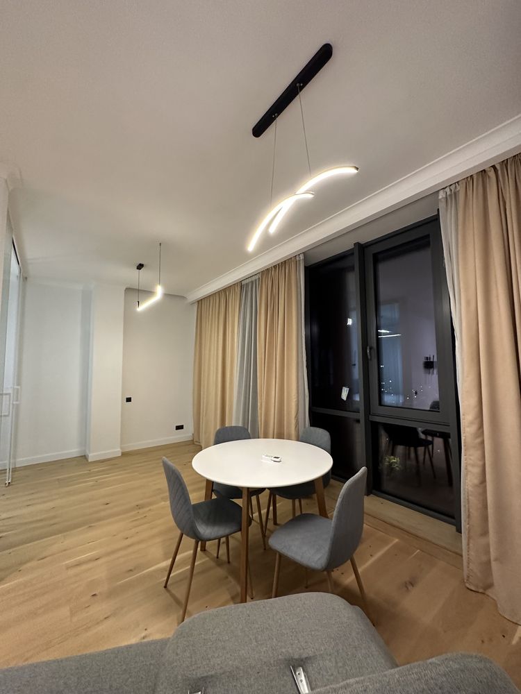 Modern Apartment in Chkalov Tower Complex with City View