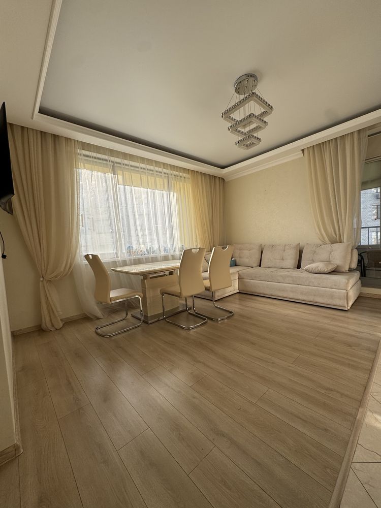 Two-bedroom apartment in Golfstream Complex, Odessa, 10th floor