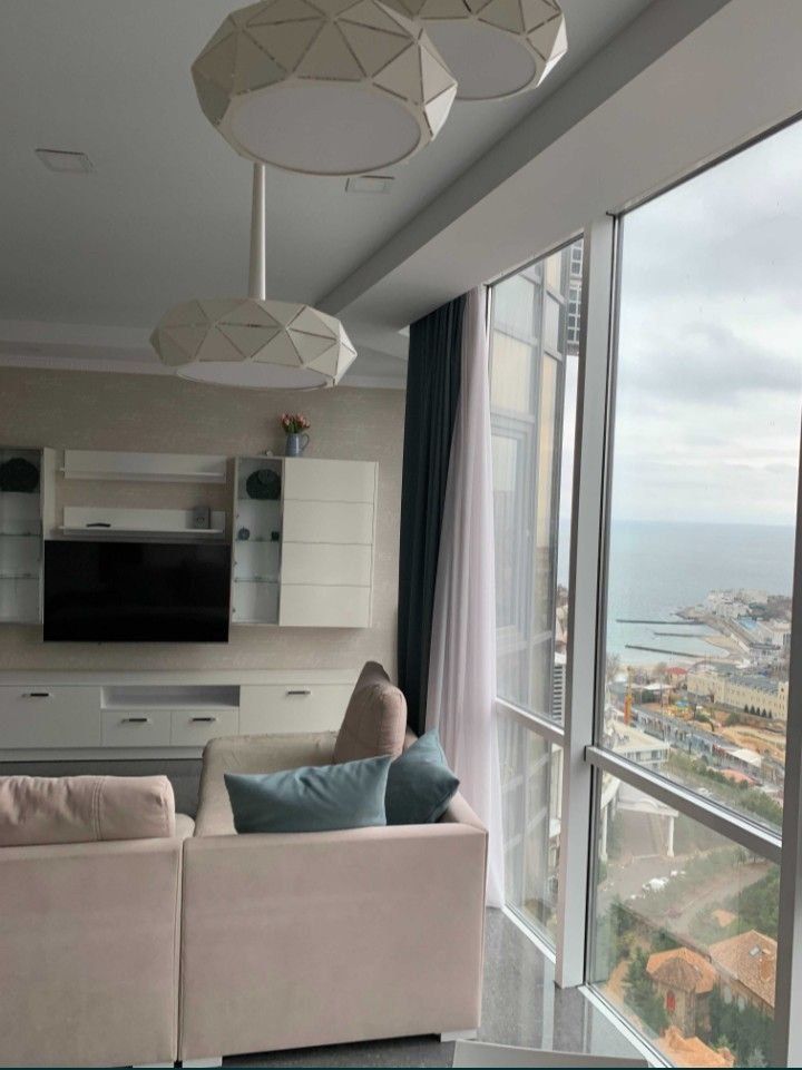 2-Bedroom Apartment in Gagarin Plaza with City and Sea Views