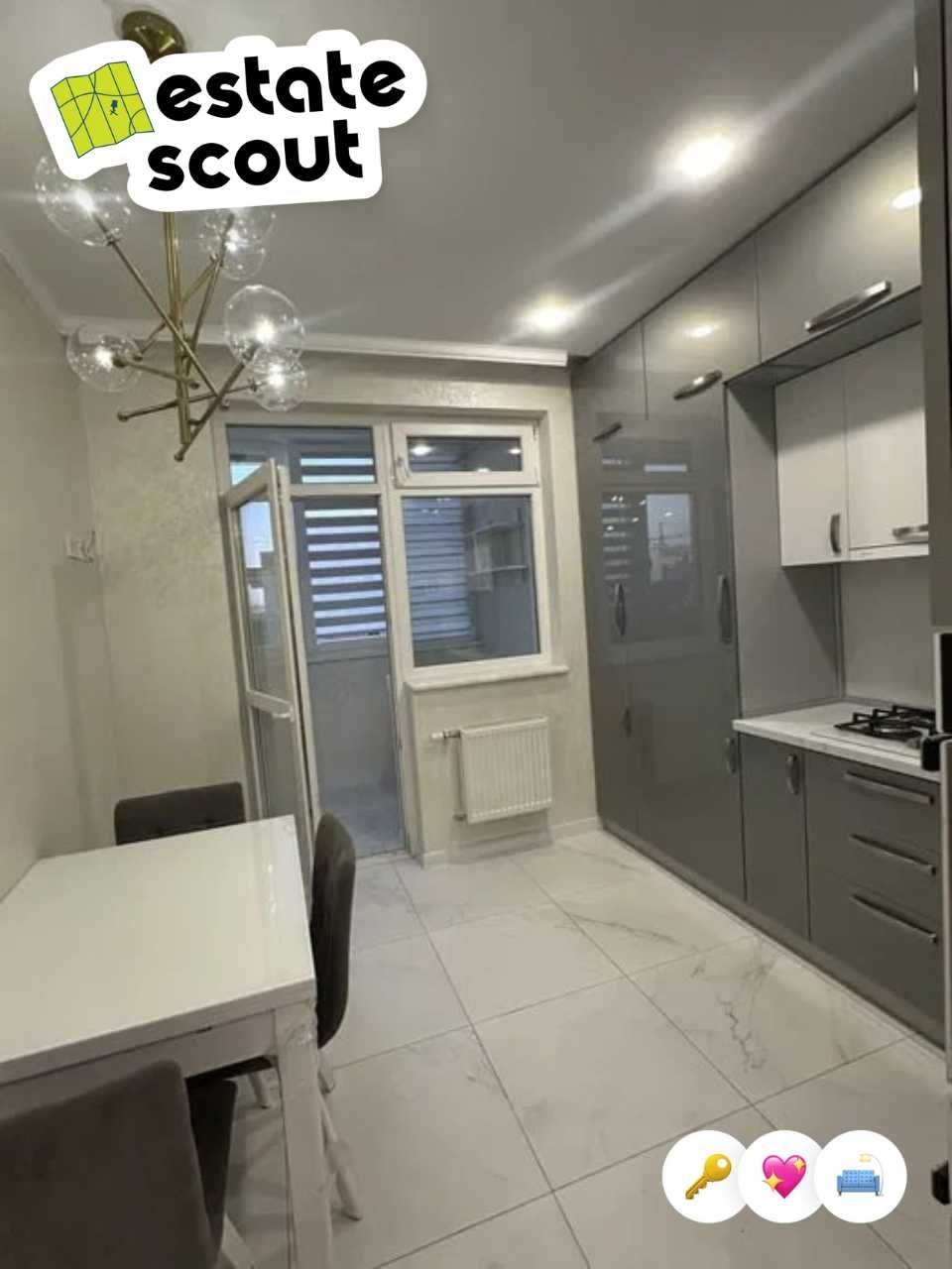 1-bedroom apartment in new building, Pervotsvit Complex, Vuletska Street