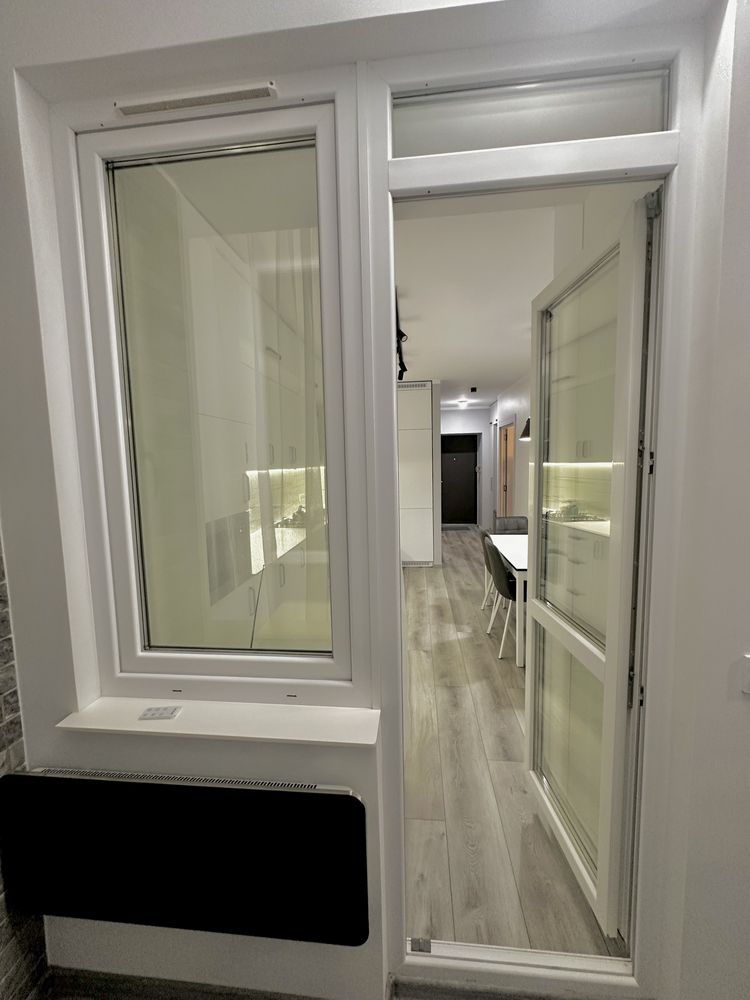 Modern apartment near Arena Lviv with designer renovation and panoramic windows