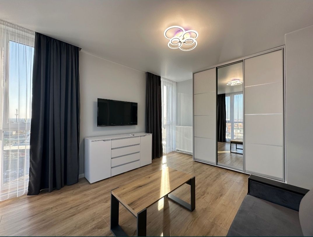 Two-room apartment in Grand Village complex with modern design and amenities