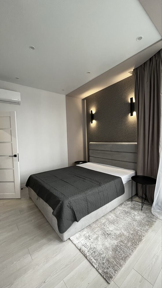 Spacious 2-room apartment with kitchen studio in Parus City complex