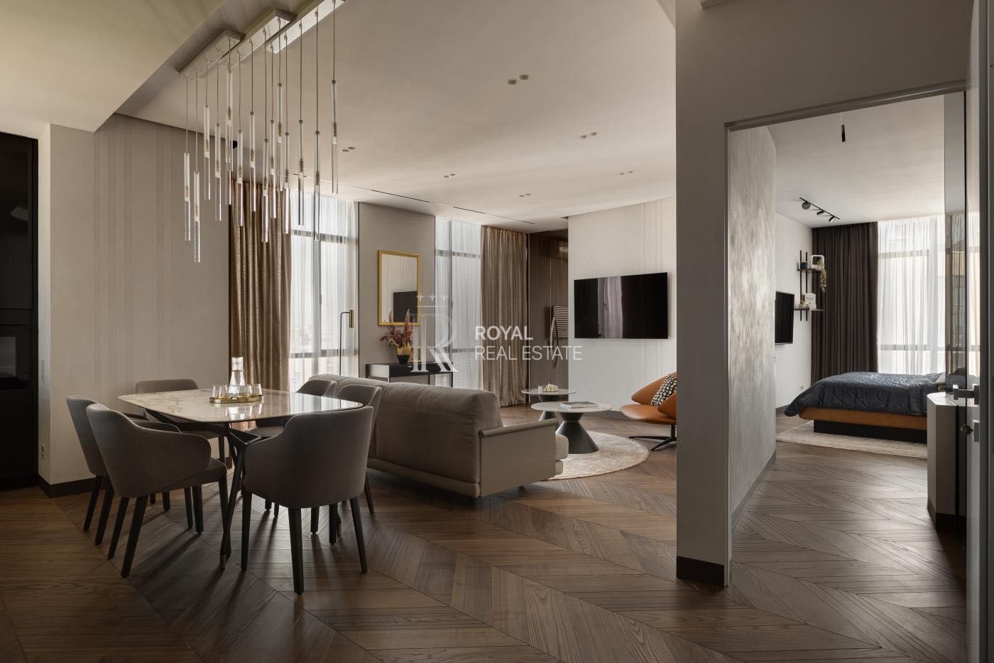3-Bedroom Designer Apartment in Park Avenue VIP Complex, Kyiv