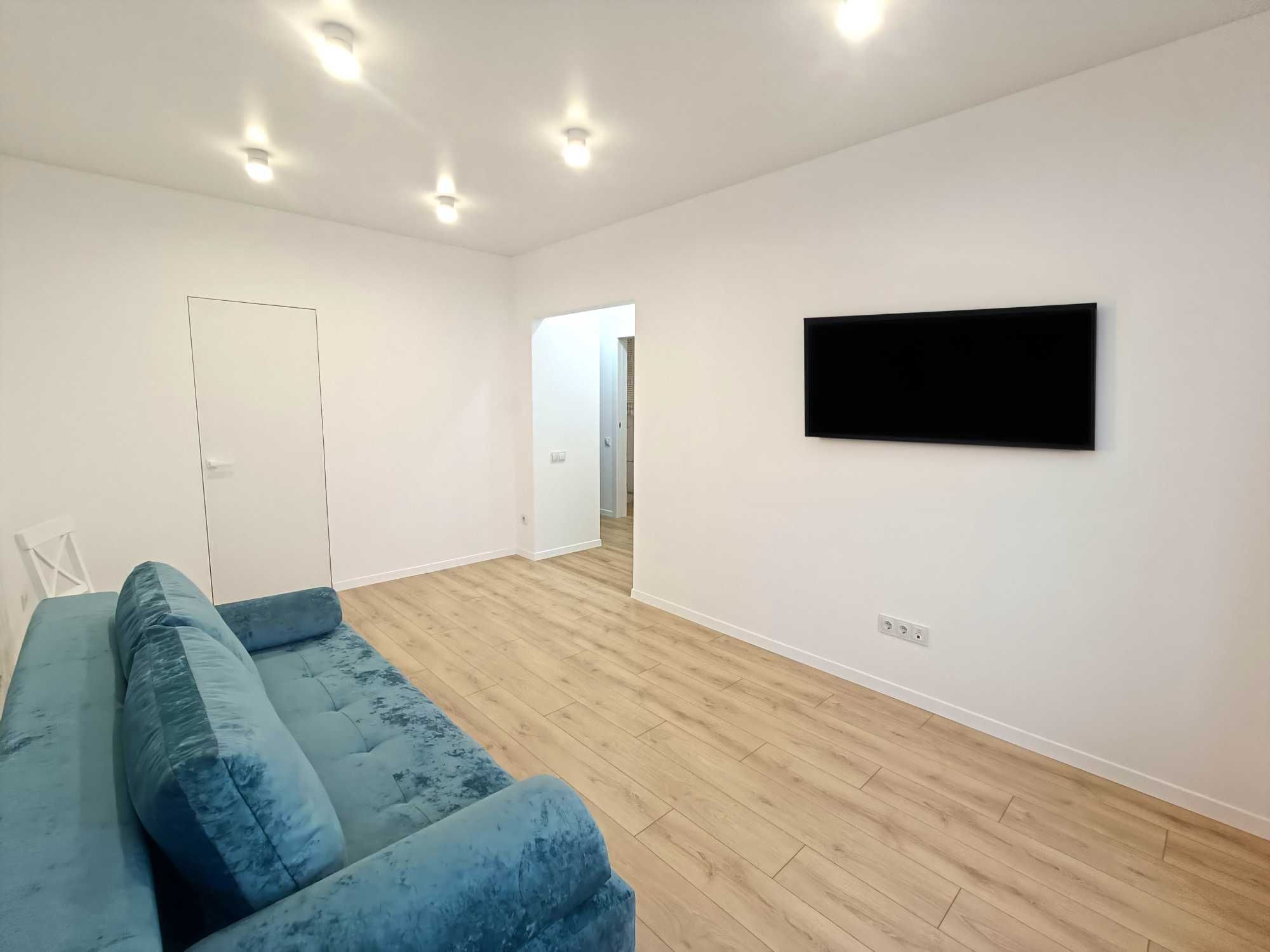 1-bedroom new building apartment in Stryyska Street, 8th floor, 46 sq.m., with euro renovation