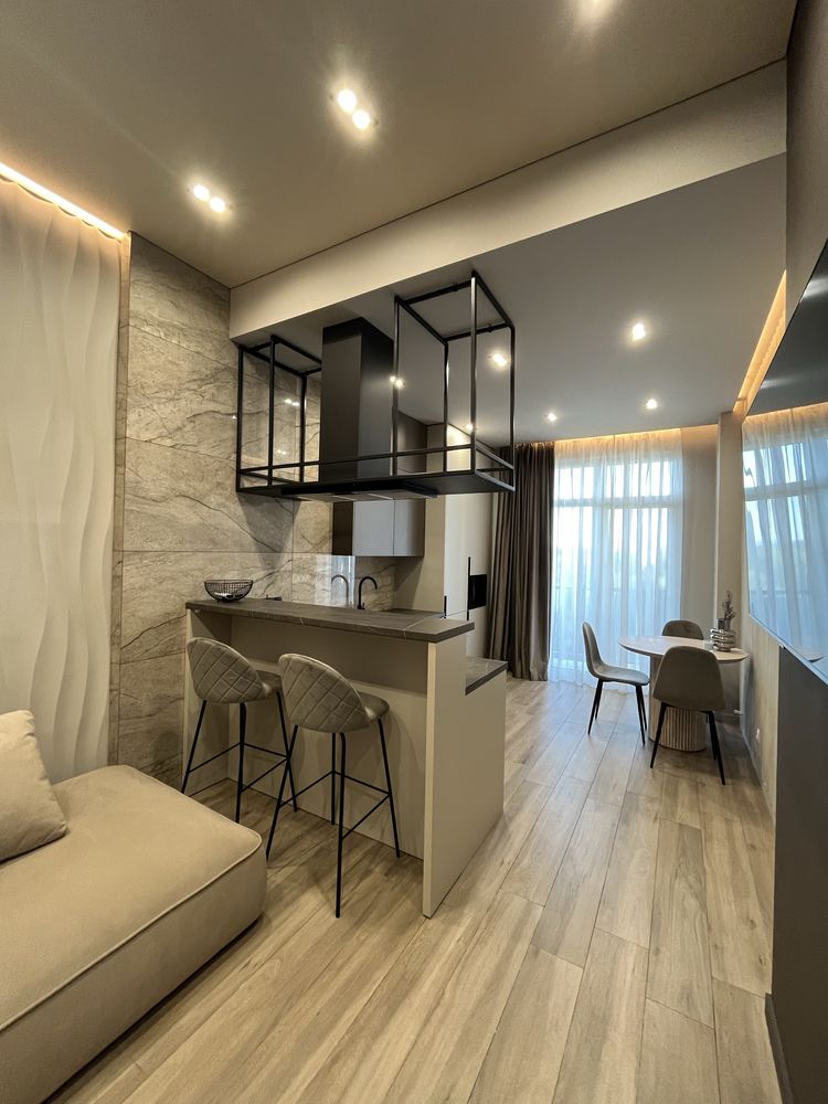Spacious Two-Room Apartment with River View in Budapest Complex