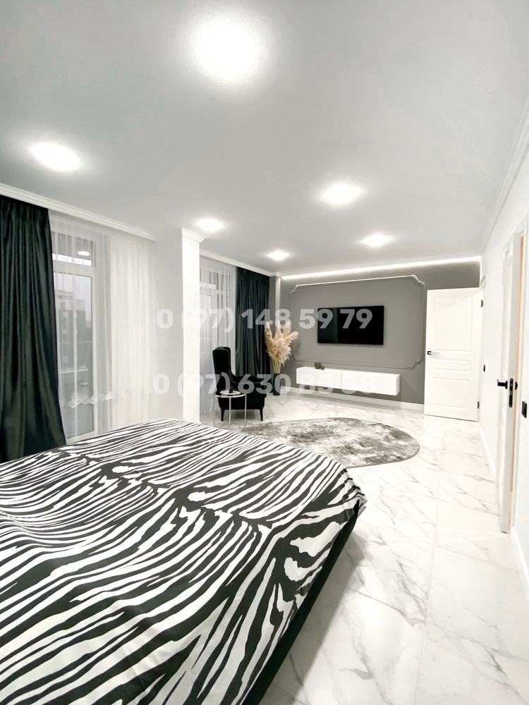 Spacious 1-Bedroom Apartment in New Building near City Center