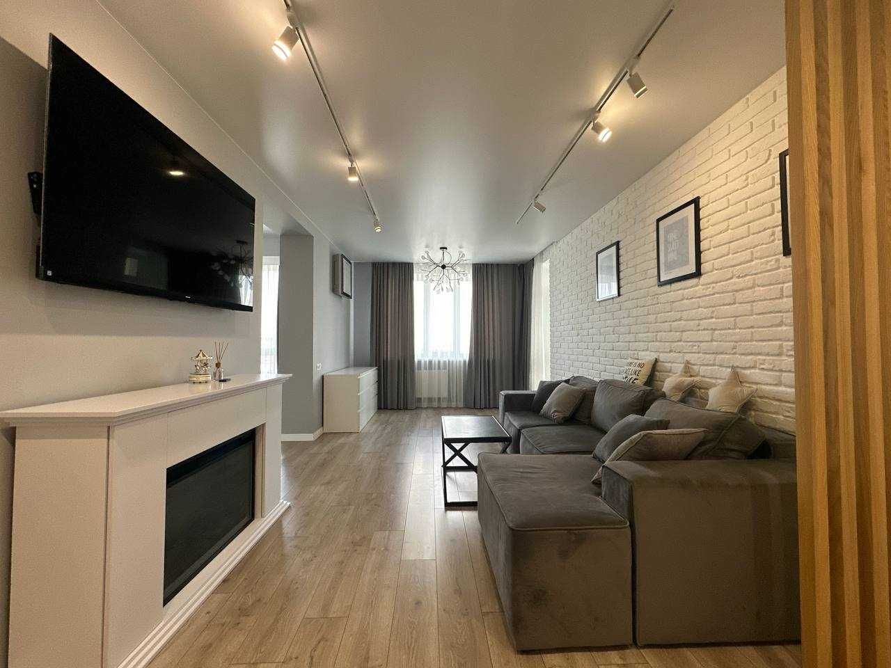 Two-level VIP apartment on Maloholoskivska Street after renovation