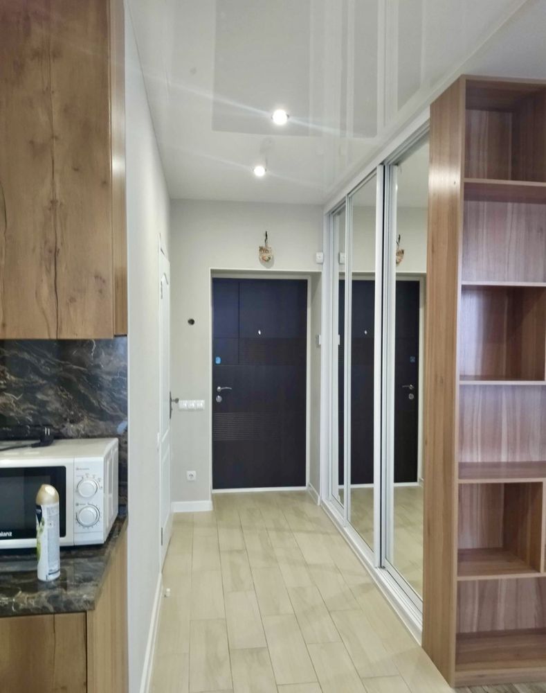 Spacious One-Room Studio Apartment near Pobeda Metro