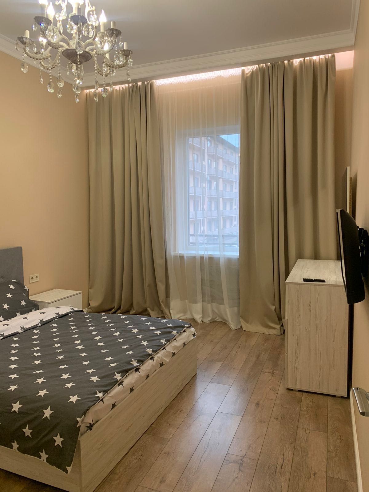 1-Bedroom Apartment with Designer Interior, Balcony, Pet-Friendly
