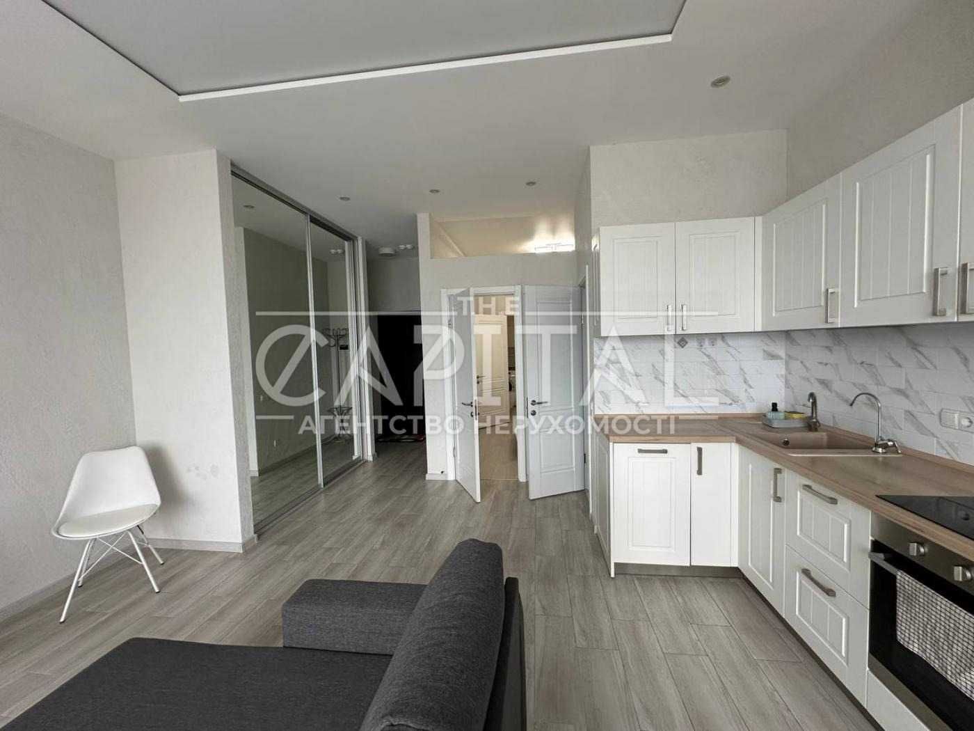 Comfortable 2-room apartment in River Stone complex, Poznyaki area