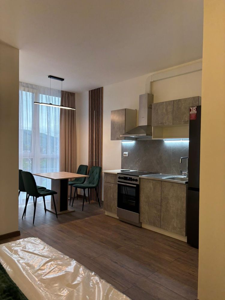 1-Room Studio Apartment in Svalava City Center, New Building