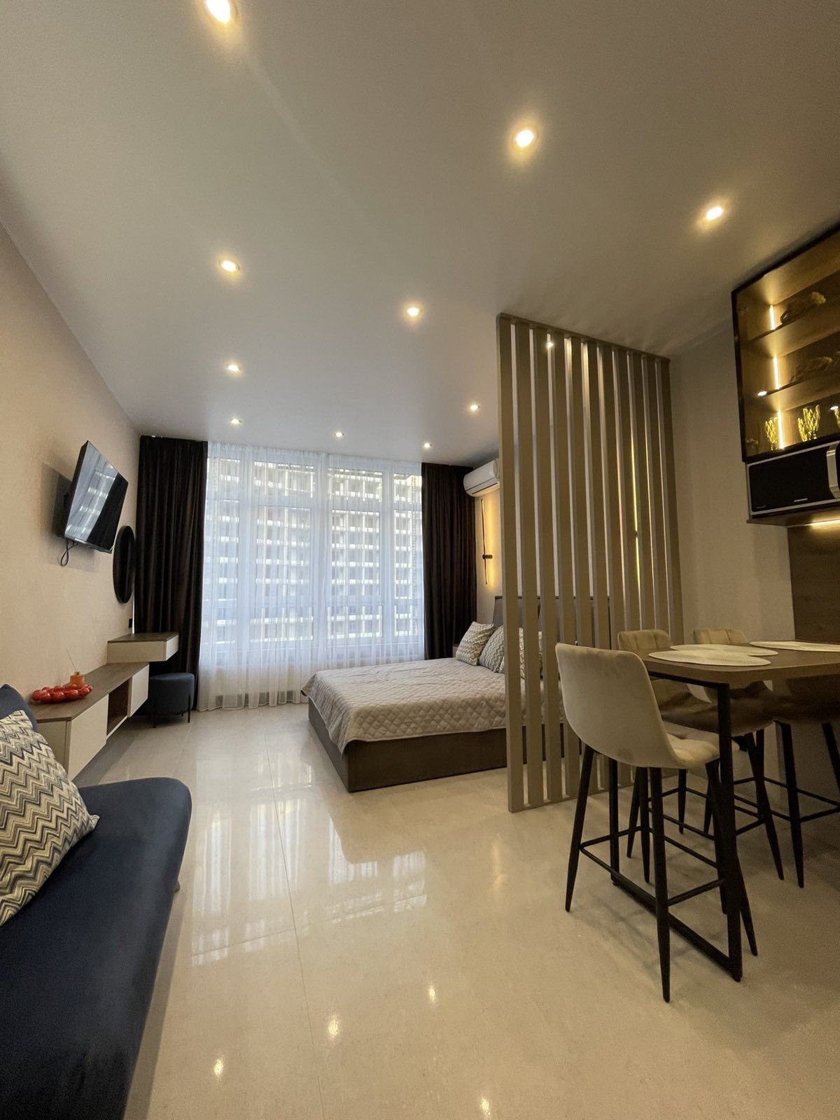 1-bedroom apartment in Arkadia, near sea, fully equipped