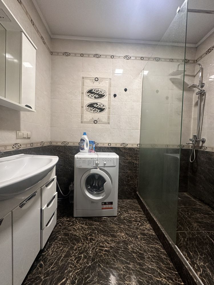 Two-room apartment in Parus Park complex with modern design and full furnishing