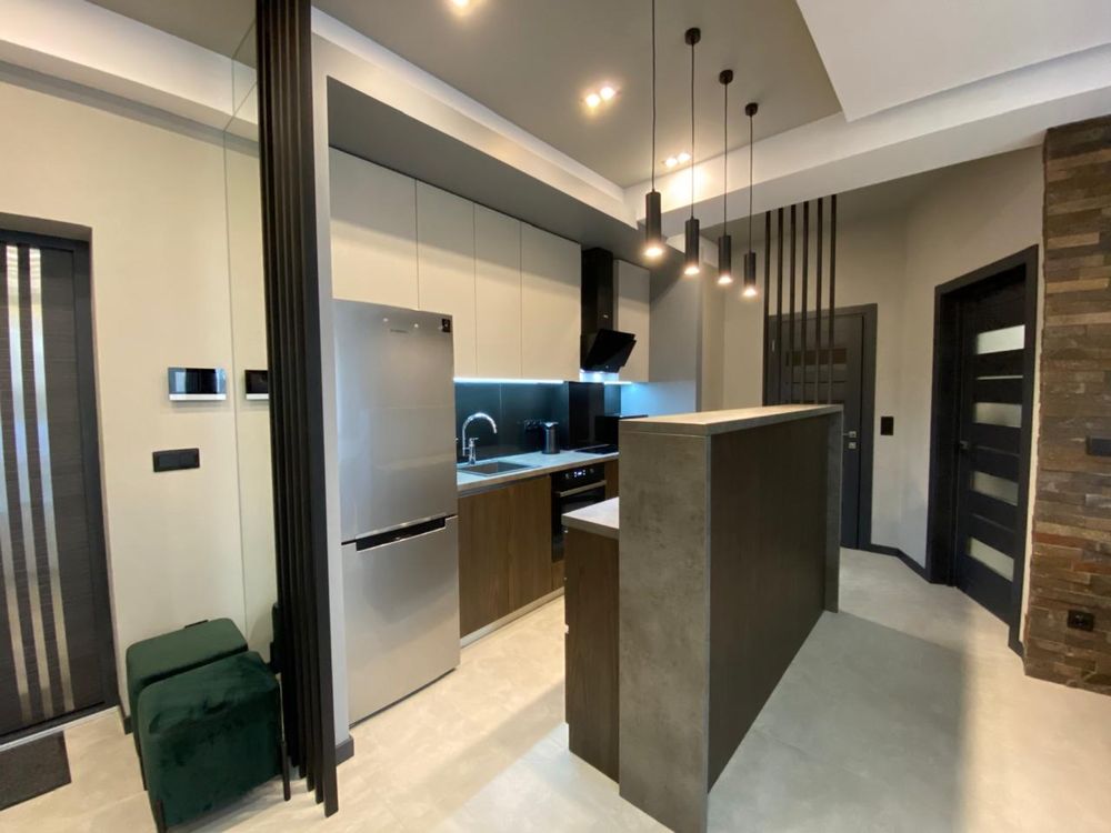 Stylish 1.5-room apartment in city center with designer interior