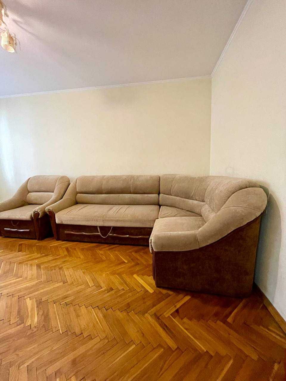 Spacious 3-room apartment in city center with full furnishings