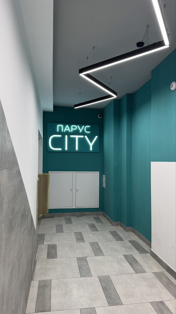Spacious 2-room apartment with kitchen studio in Parus City complex