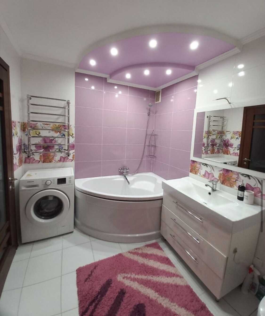 2-бөлмелі пәтер сапалы жөндеумен және толық жиһаздалған