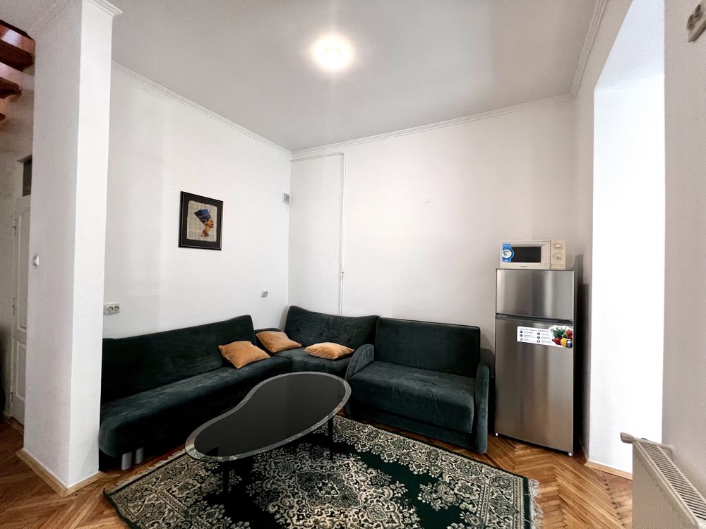 Spacious semi-detached house in historic city center with private yard