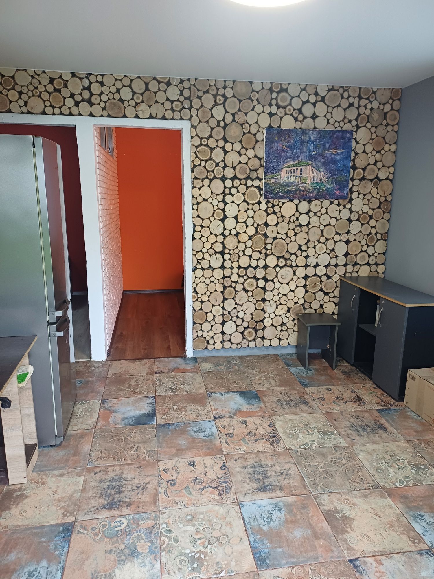 Apartment on the first floor with large kitchen-living room and two small bedrooms