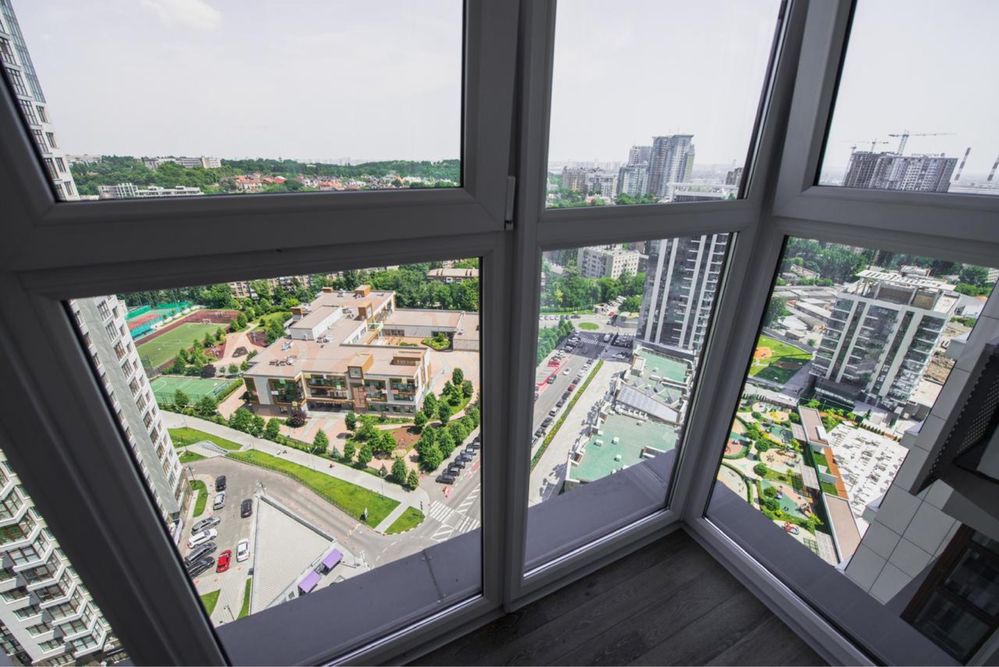 3-Bedroom Apartment in Novopecherski Lipky, 100 m², 21st Floor