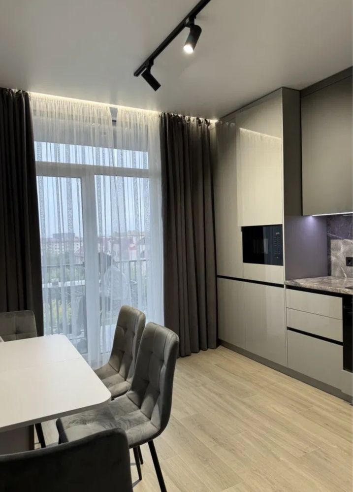 Stylish 1.5-room apartment in business-class residential complex 'Crystal'