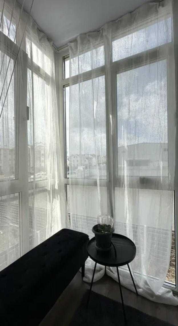 1-Bedroom Apartment with Designer Renovation in Amsterdam Complex, Bilogorodka