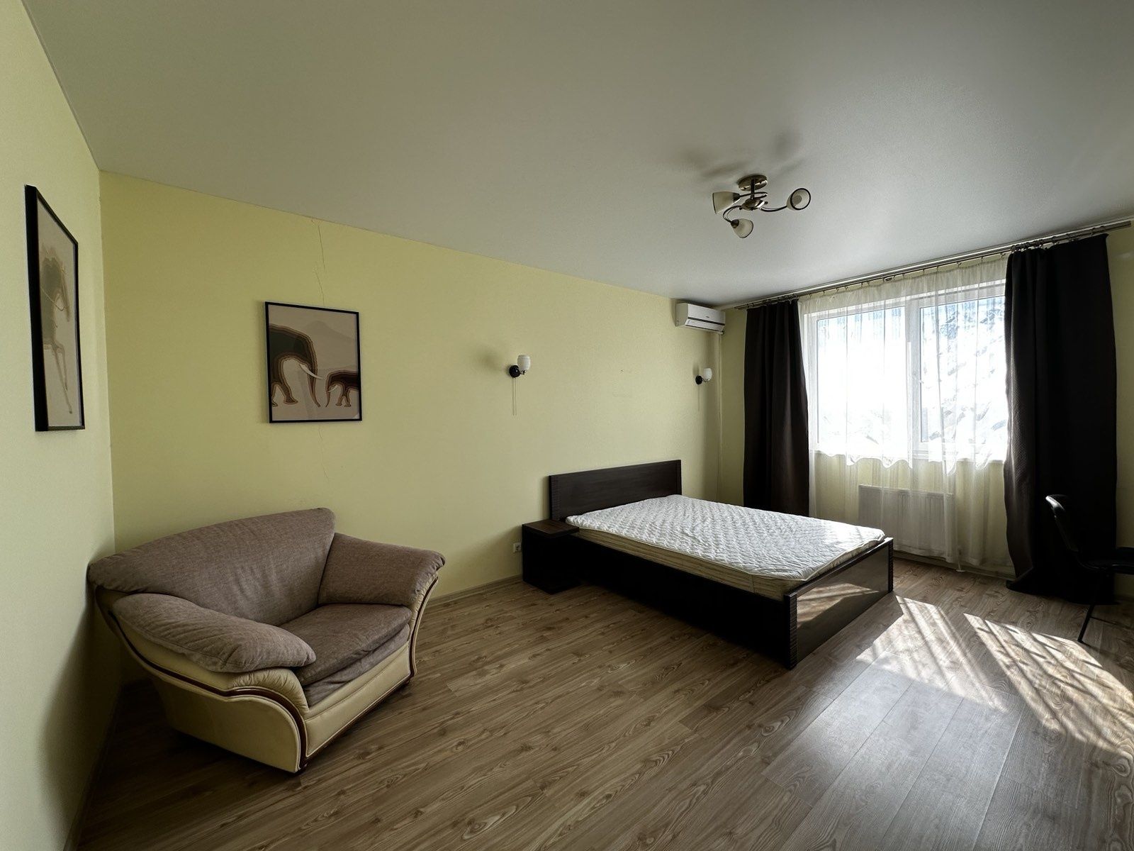 Apartment in Prokhorovsky Residential Complex with a studio kitchen and bedroom