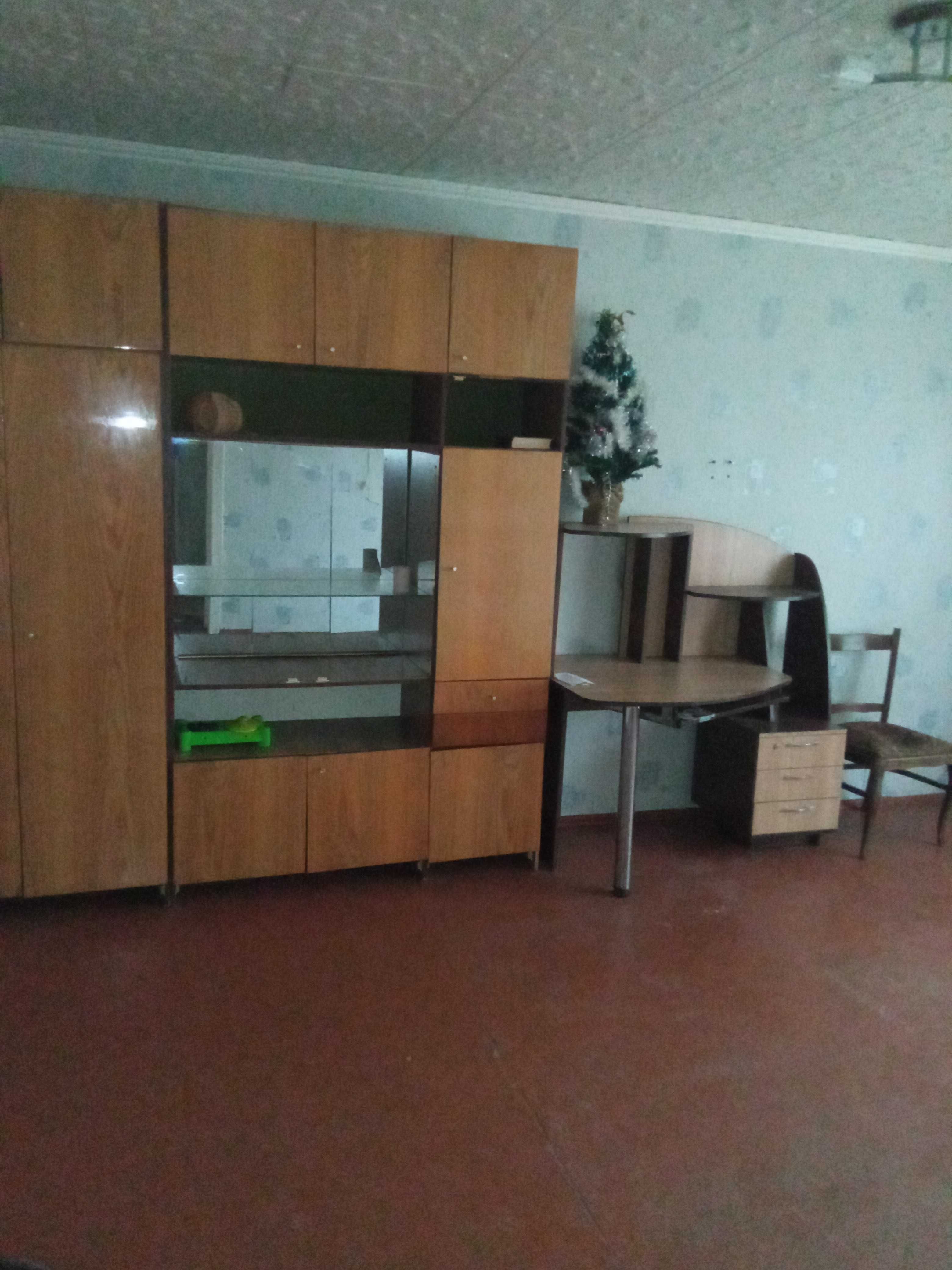 1-Room Apartment in Городок, Partially Furnished