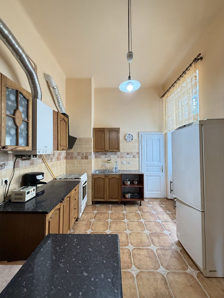 Spacious 3-Room Apartment in Historic Lviv Center with Authentic Austrian Building Features