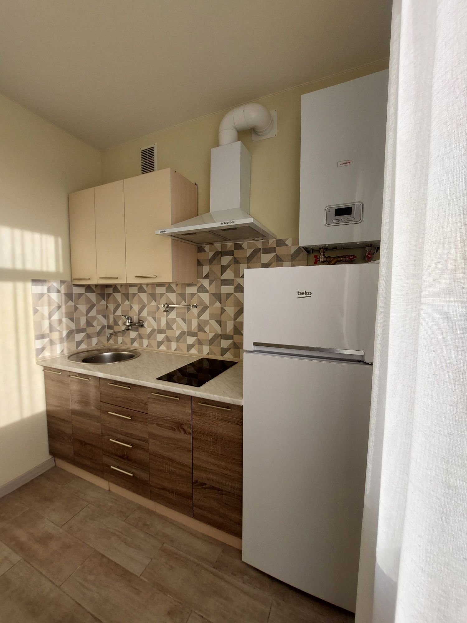 New 1-bedroom apartment for rent in Bilohorodka