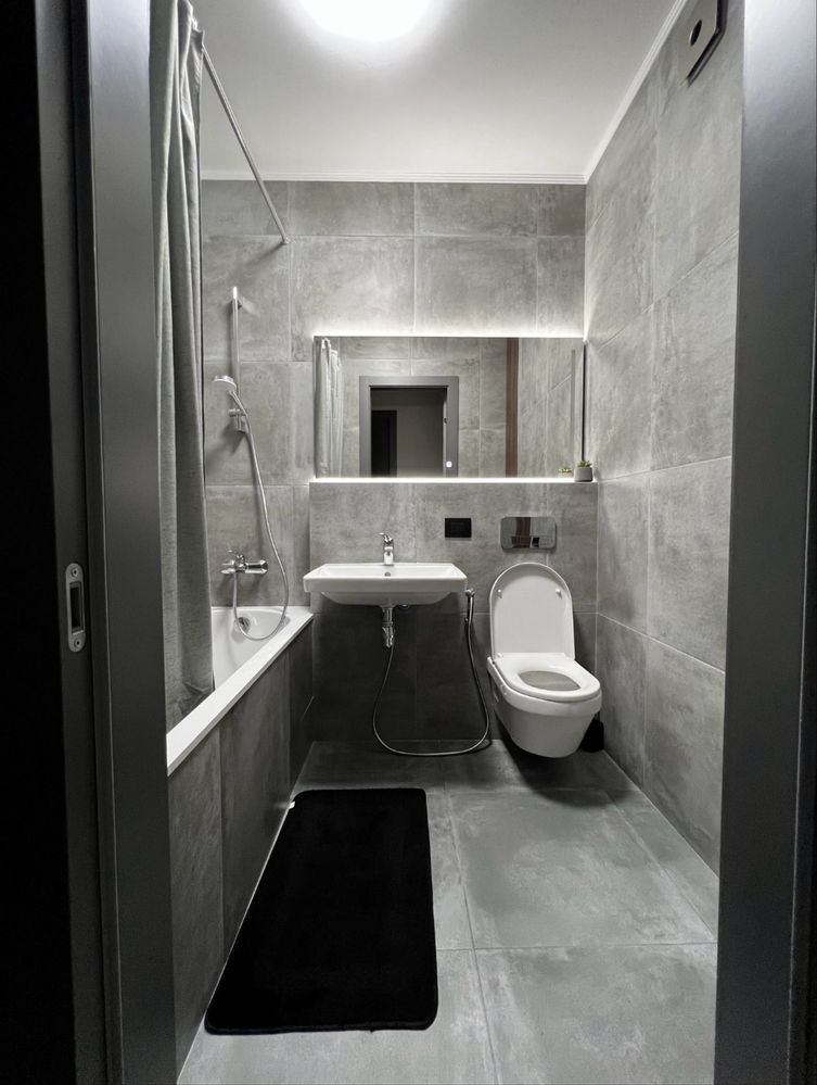 Modern apartment in Malakhit residential complex with designer renovation