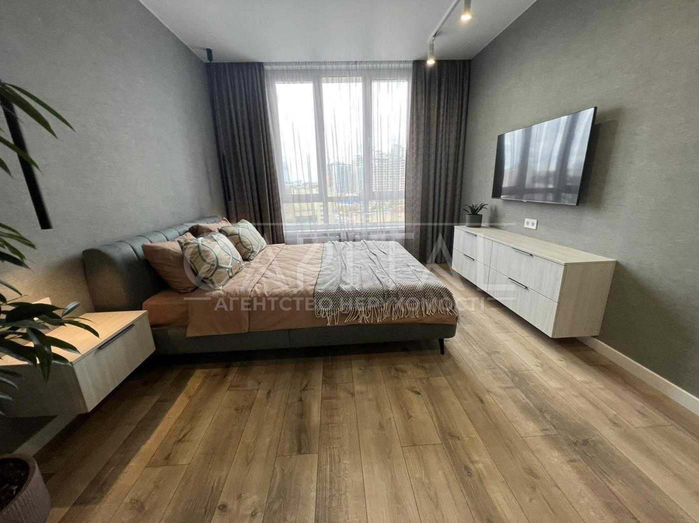 Просторная квартира 68 м² в жилом комплексе Новопечерская Башня с современным дизайном