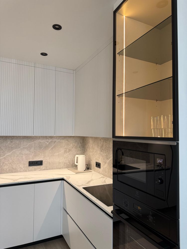 Designer Apartment in Novopecherska Vezha Complex, Pechersk District
