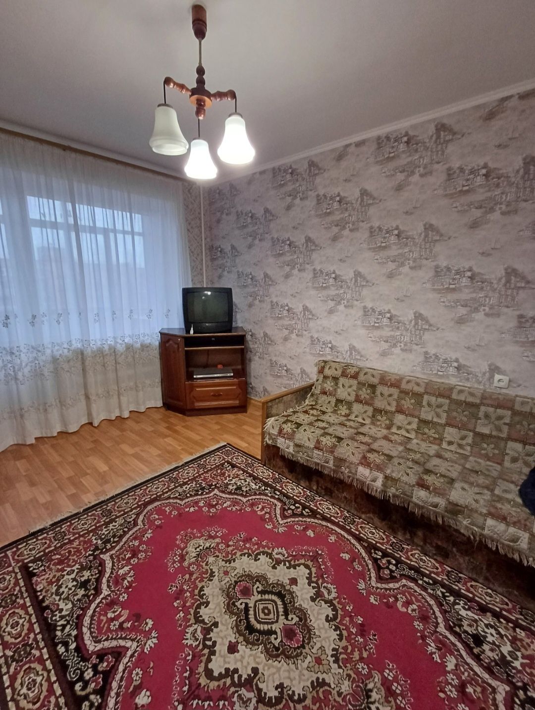 1-Room Apartment on Korabelov Street with Balcony and Appliances