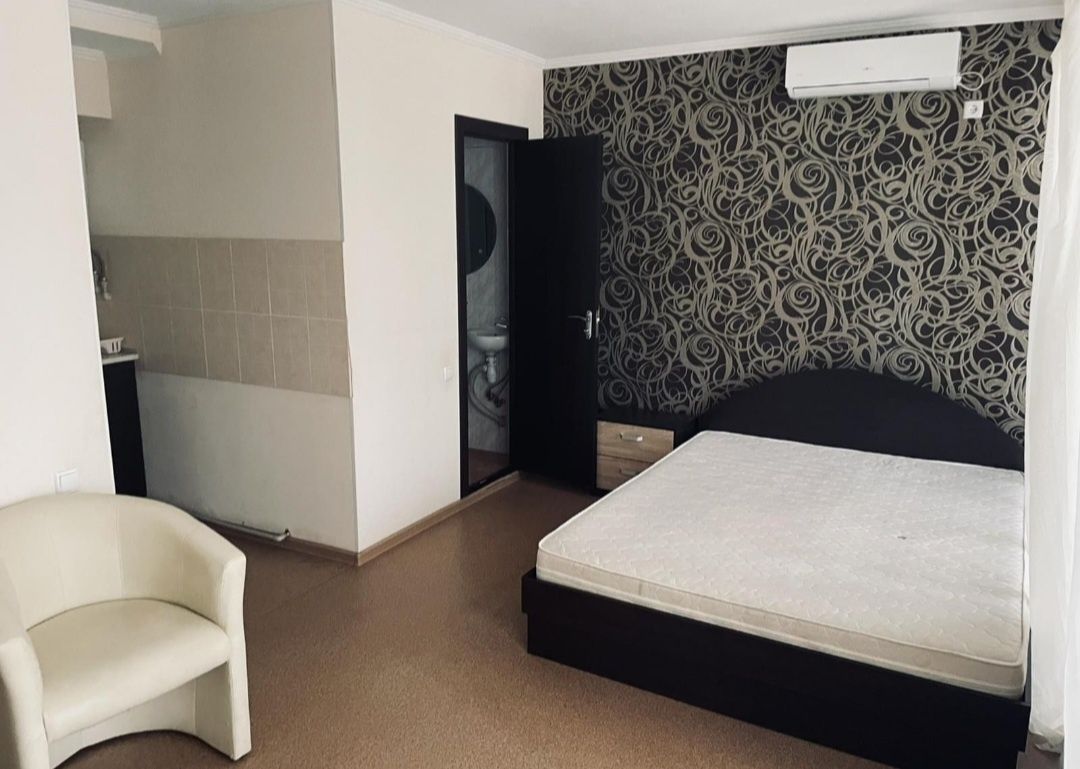 1-Room Studio Apartment in Brick Building at Saltovskoe Highway