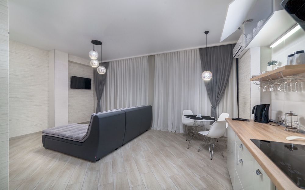 Cozy Modern Apartment with Designer Interior and City View