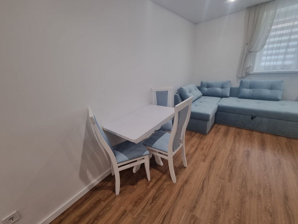 Furnished 1-Room Apartment with Designer Renovation and Built-in Appliances