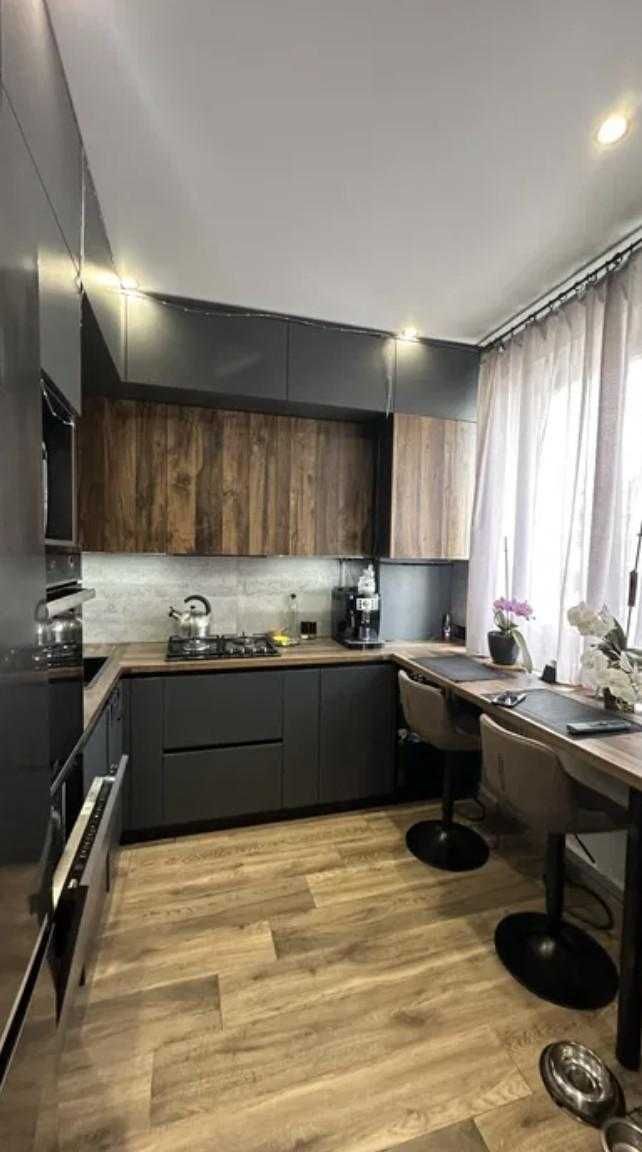 1-Bedroom Apartment with Designer Renovation in Amsterdam Complex, Bilogorodka