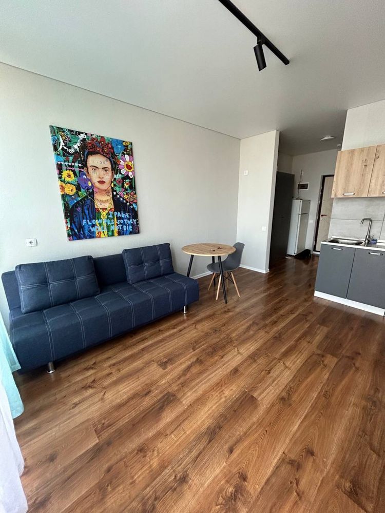 1-room smart apartment in new building, pet-friendly
