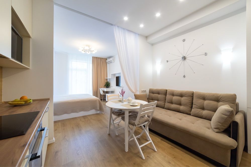 Cozy 1-bedroom apartment in Kiev city center, premium club house