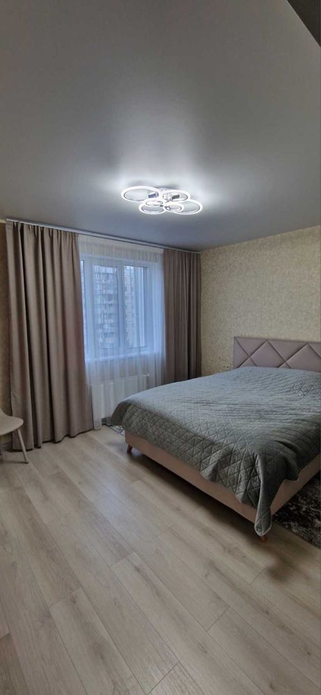 Spacious 2-Room Apartment with Modern Euro Renovation in Kharkiv District