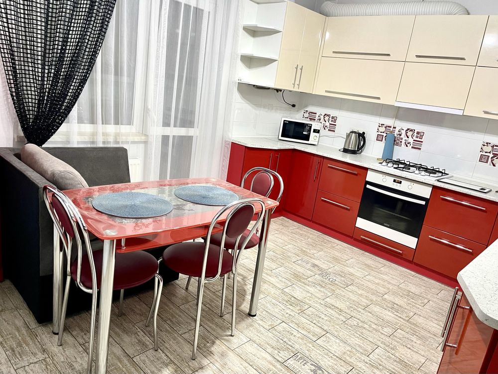 Modern 1-Bedroom Apartment in City Center with Heating