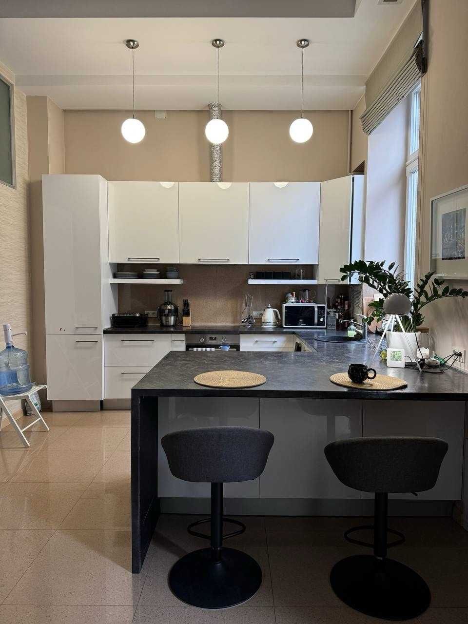 Designer Studio Apartment with Loft Bedroom