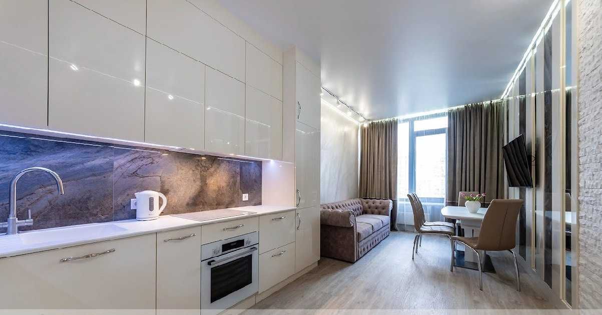 Stylish 59 m² Apartment in Tetris Hall Complex, 19th Floor