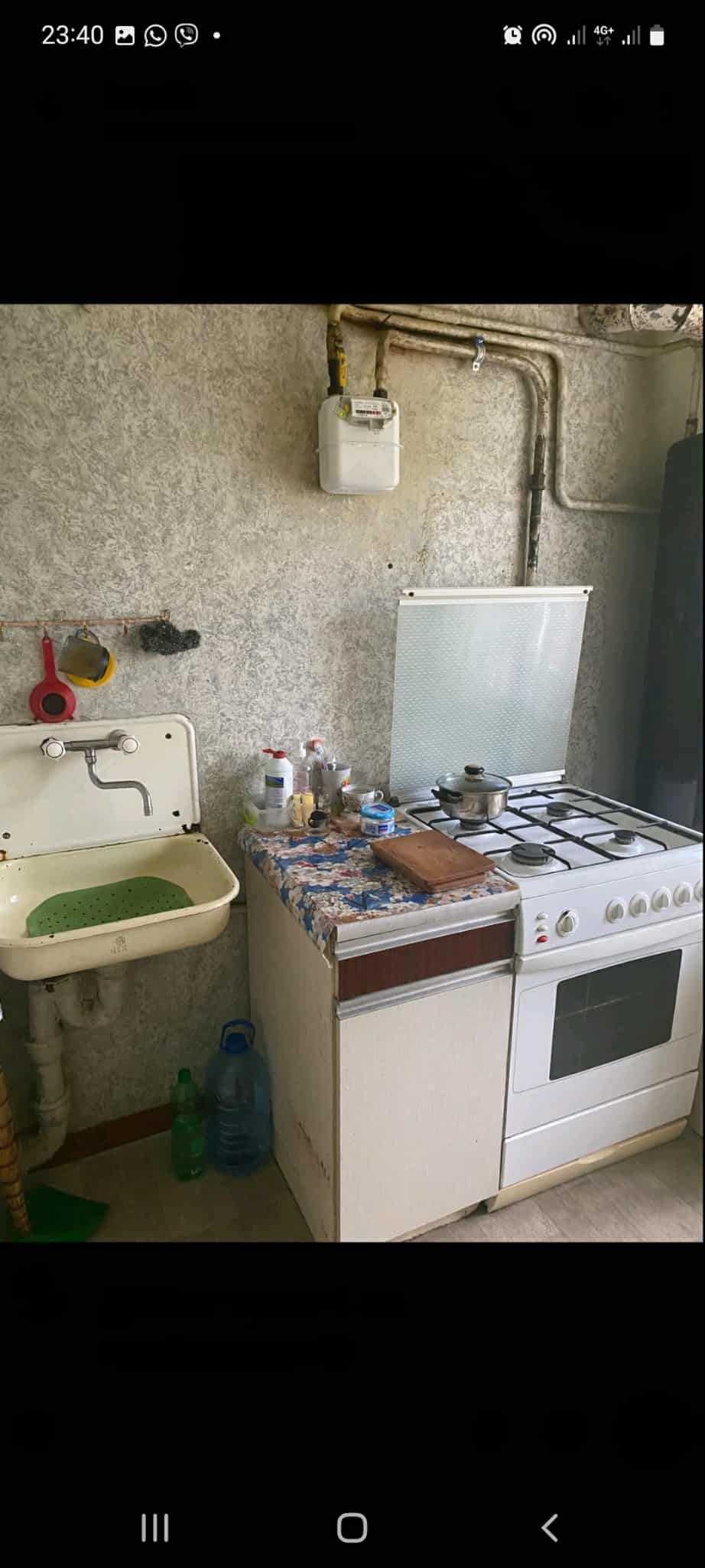2-Room Apartment in Central Location near School and Market