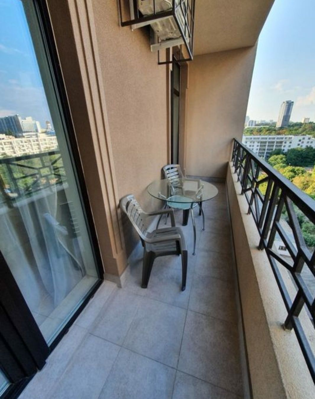 Modern Studio with Sea View and Private Balcony