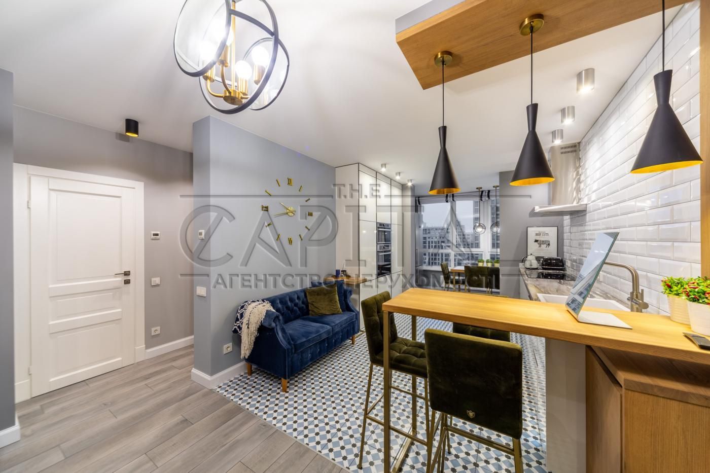 Эксклюзивная 2-комнатная квартира с террасой 24 м² в ЖК Venice, Теремки 2